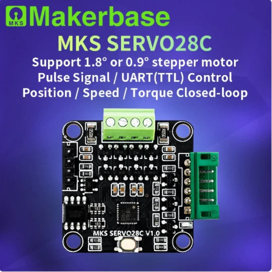 Makerbase     ̹, SERVO28C NEMA11 28mm, Gen_L CNC 3D ,  ս   ̹